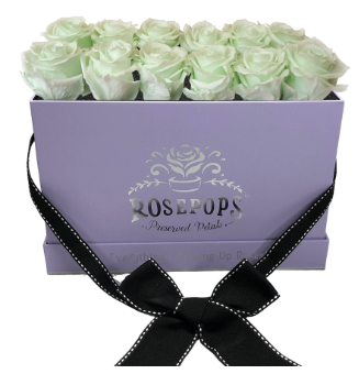 12 Roses Rectangle - Lilac