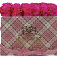 12 Roses Rectangle - Preppy Pink