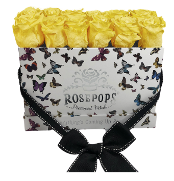 12 Roses Rectangle - Butterfly
