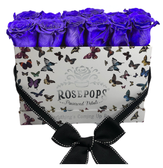 12 Roses Rectangle - Butterfly