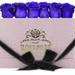 6 Roses Rectangle - Pink Croc
