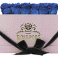 6 Roses Rectangle - Pink Croc
