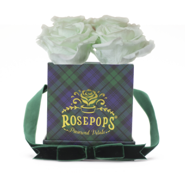 4 Roses Square - Blackwatch Plaid