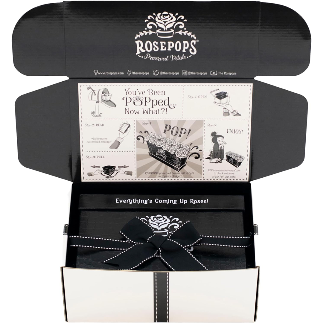 Black Croc Keeper by the Dozen - 12 Red Roses