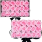 White Croc Pop of the Line - 18 Pink Roses