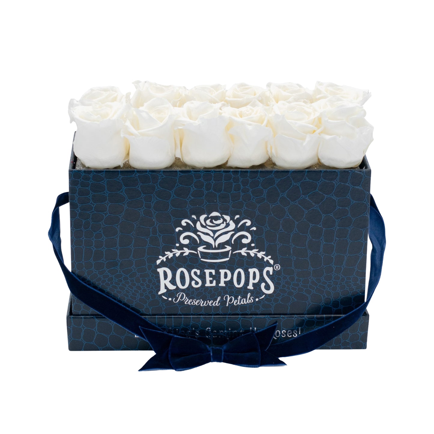 12 Roses Rectangle - Sapphire