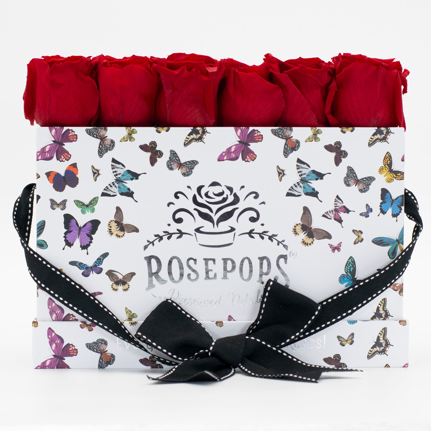 12 Roses Rectangle - Butterfly