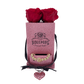 POP Rocks with a Kiss - 4 Red Roses