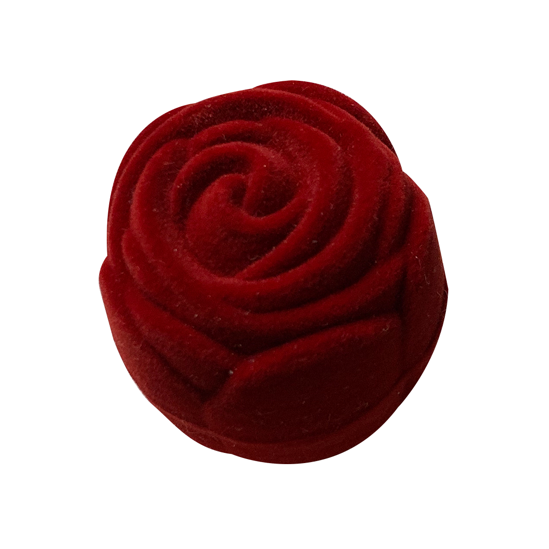 POP the Question Ring Box - 12 Red Roses