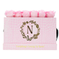Pink Monogrammed Pop of the Line - 18 Cotton Candy Roses