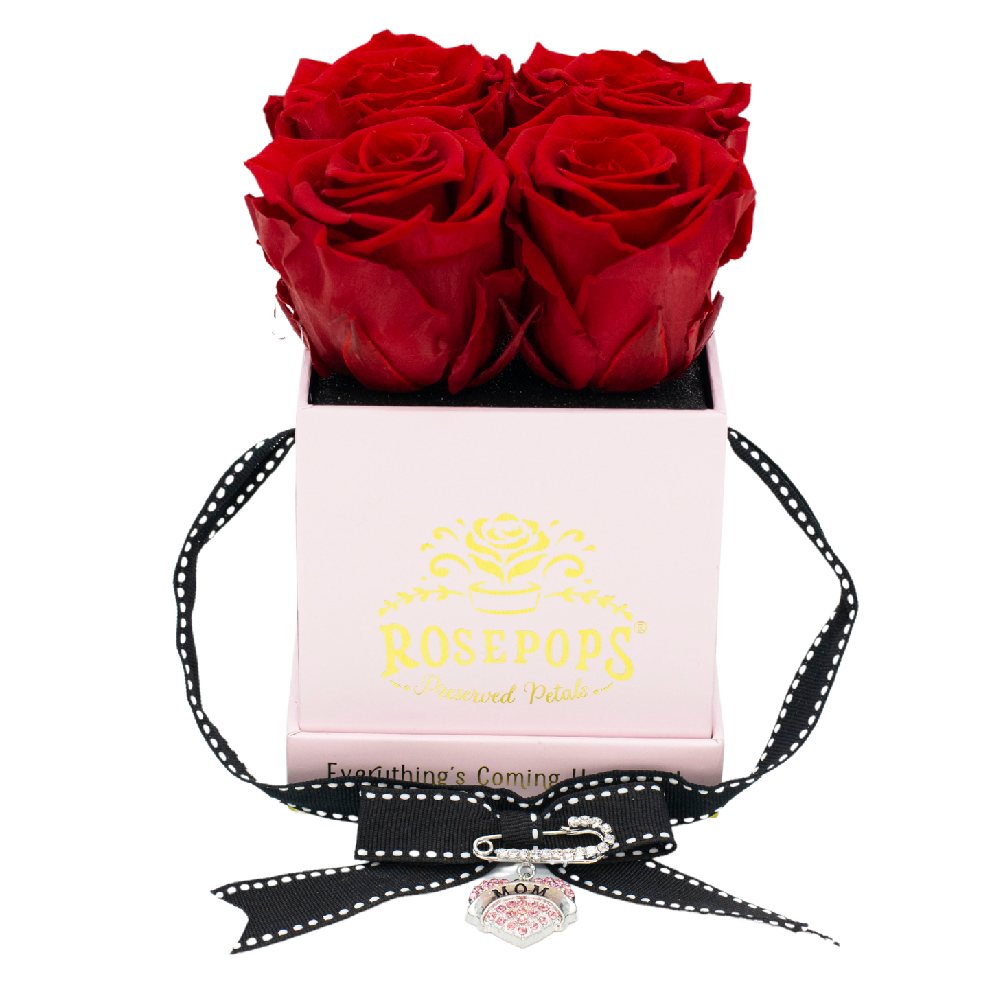 Four your Special Day (Mom/Grandma) - 4 Red Roses