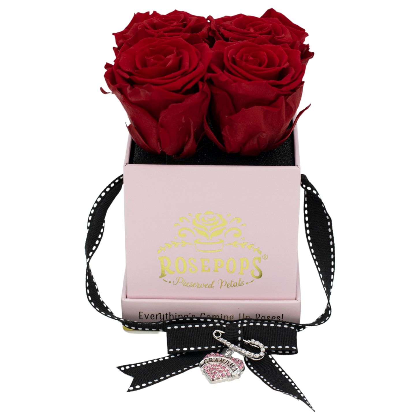 Four your Special Day (Mom/Grandma) - 4 Red Roses