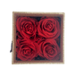 POP Rocks with a Heart - 4 Red Roses