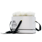 White Monogrammed Lucky 13 - Marshmallow Fluff Roses