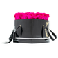 Black Monogrammed Lucky 13 - Raspberry Punch Roses
