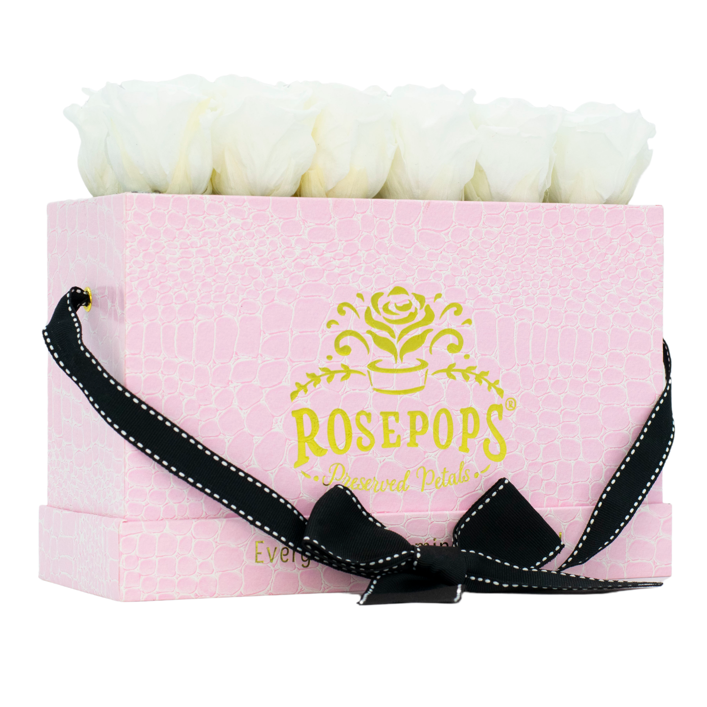 Pink Monogrammed Keeper by the Dozen - 12 True White