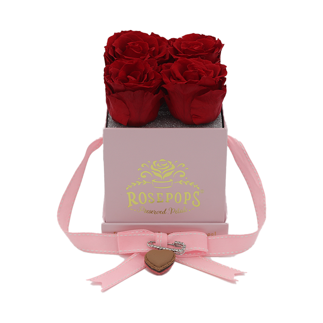 Four my Love - 4 Red Roses