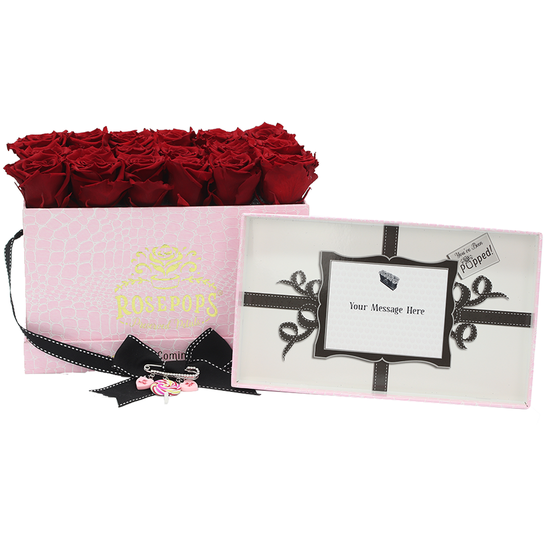 Swoon Full of Sugar - 18 Cherry Crush Red Roses