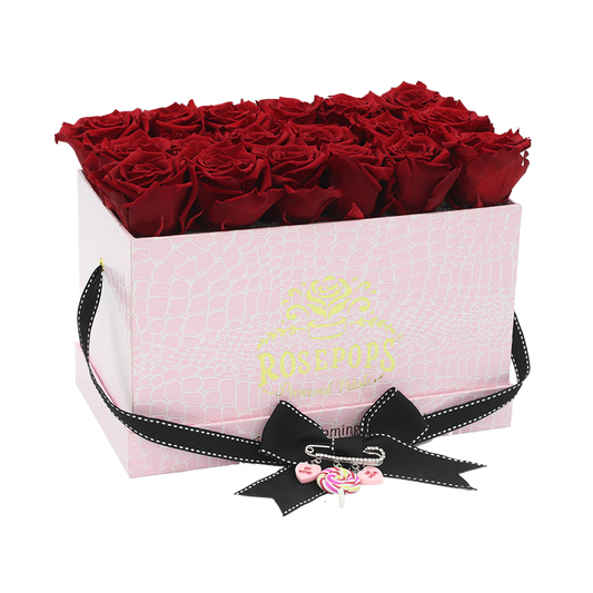 Swoon Full of Sugar - 18 Cherry Crush Red Roses