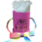 1 Rose Round - Hot Pink