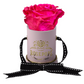 1 Rose Round - Pink with Gold