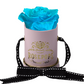 1 Rose Round - Pink with Gold