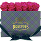 12 Roses Rectangle - Blackwatch Plaid