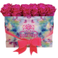 12 Roses Rectangle - Tie Dye