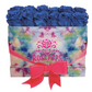 12 Roses Rectangle - Tie Dye