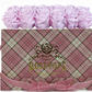 12 Roses Rectangle - Preppy Pink