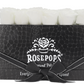 18 Roses Rectangle - Black Croc