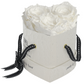 3 Roses Heart- White Croc