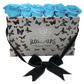 6 Roses Rectangle - Butterfly