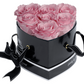 6 Roses Heart- Black Lacquer
