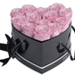 13 Roses Heart- Black Lacquer