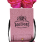 4 Roses Square with Drawer - Pink Shimmer