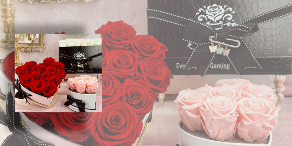 Rosepops Preserved Roses - Long Lasting Roses - Eternal Roses - Velentine's Day