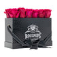 12 Roses Rectangle - Black Croc