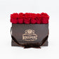 12 Roses Rectangle - Chocolate