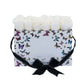 12 Roses Rectangle - Butterfly