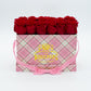 12 Roses Rectangle - Preppy Pink