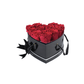13 Roses Heart- Black Lacquer