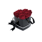 6 Roses Heart- Black Lacquer