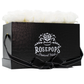 Black Monogrammed Pop of the Line - 18 Marshmallow Fluff Roses
