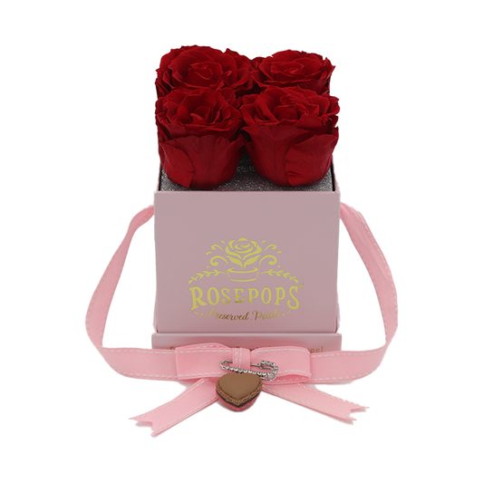 Four my Love - 4 Red Roses
